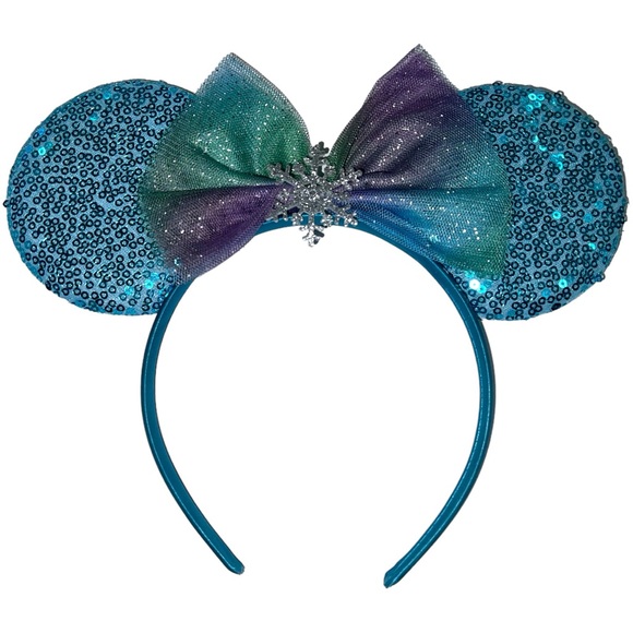 2 Disney Inspired Mouse Ear Headbands - Picture 2 of 3
